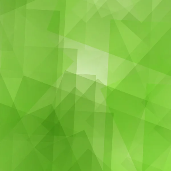 Geometrisches grünes Muster — Stockvektor