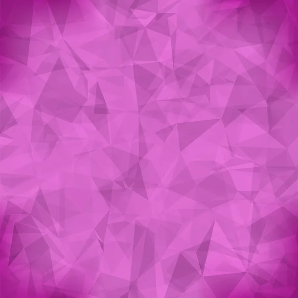 Pink Light Polygonal Mosaic Background — Stock Vector