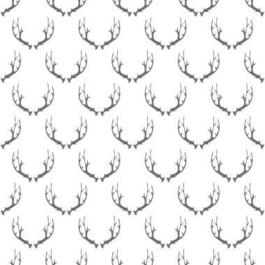 Hayvan boynuzları Seamless Modeli
