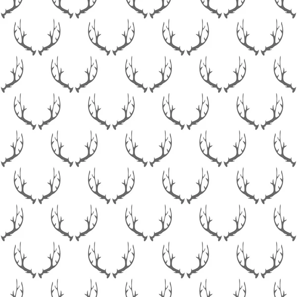 Djur horn sömlösa mönster — Stock vektor