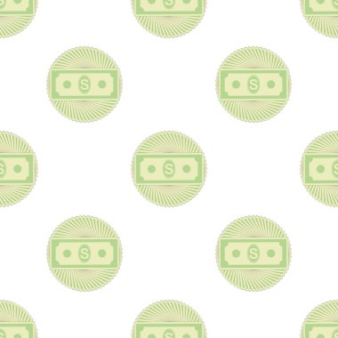 Kağıt dolar Seamless Modeli kümesi