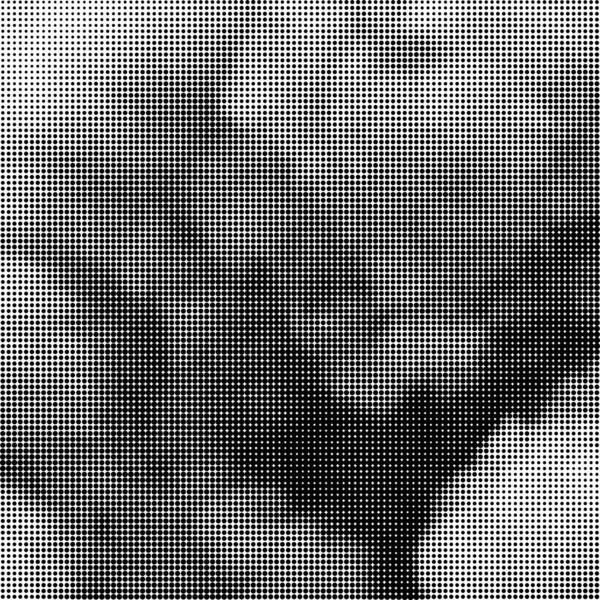 Motif de demi-teinte. Ensemble de points. Texture pointillée sur fond blanc. Modèle de superposition de Grunge. Conception linéaire de détresse. — Photo