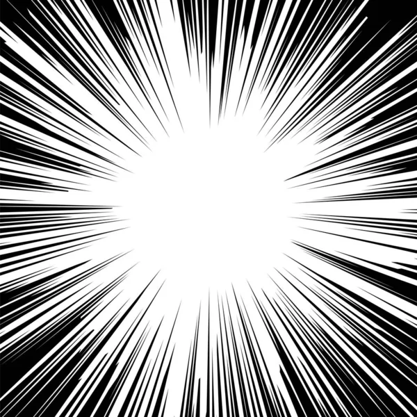 White Explode Flash, Cartoon Explosion, Star Burst — Stock Vector