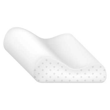 Modern Bellek Yastık Simgesi Beyaz Arkaplanda İzole Edildi