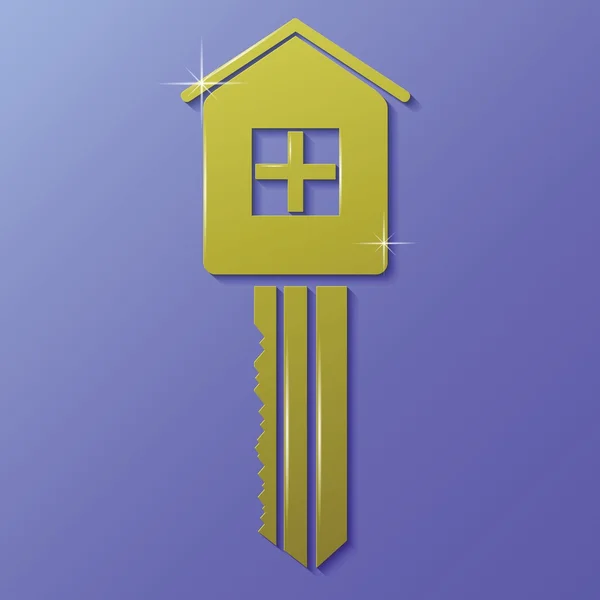 Evin anahtarı — Stok Vektör