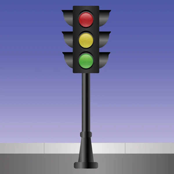 Traffic light — Stock Vector