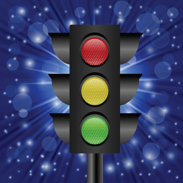 Traffic light — Stock Vector