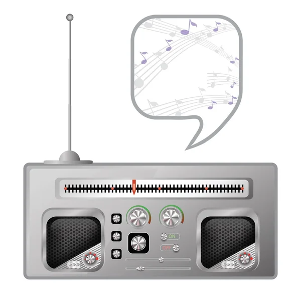 Radio-Tuner — Stockvektor