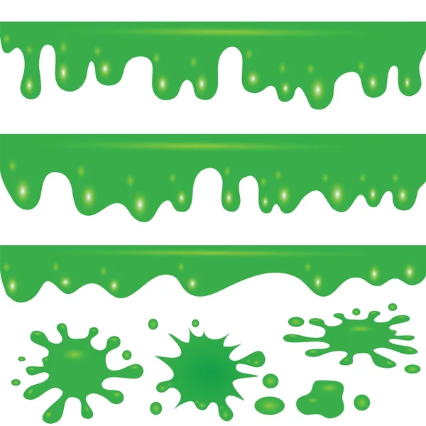 Liquide vert — Image vectorielle