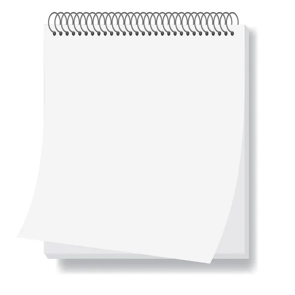 Ημερολόγιο με ελατήριο — Διανυσματικό Αρχείο