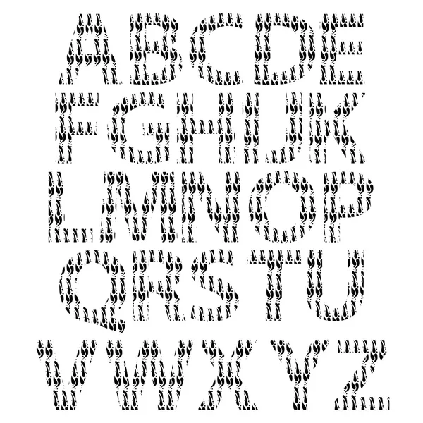 Alphabet — Image vectorielle