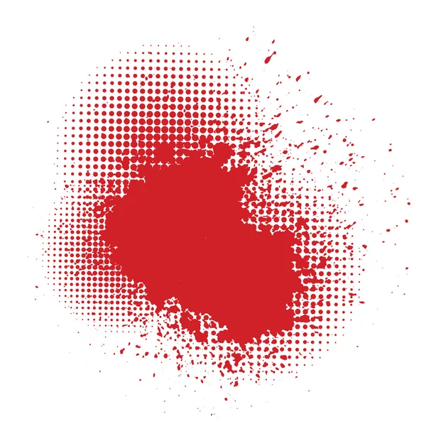 Blood splatter — Stock Vector