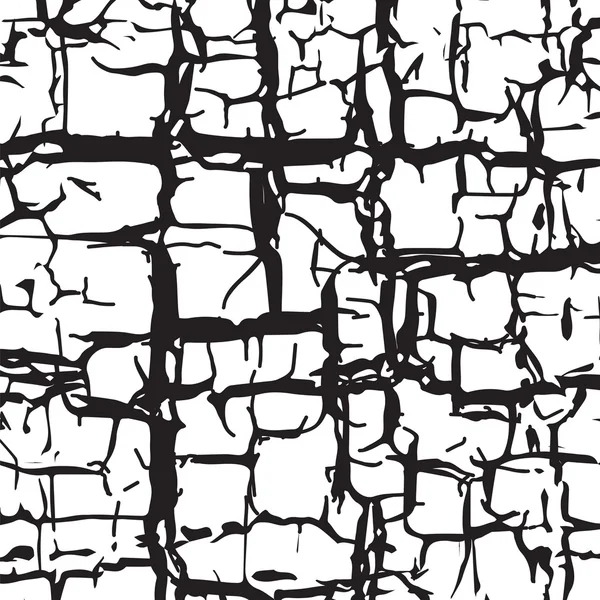 Texture fissurée — Image vectorielle
