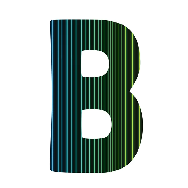 Buchstabe b — Stockvektor