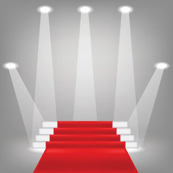 Tapis rouge — Image vectorielle