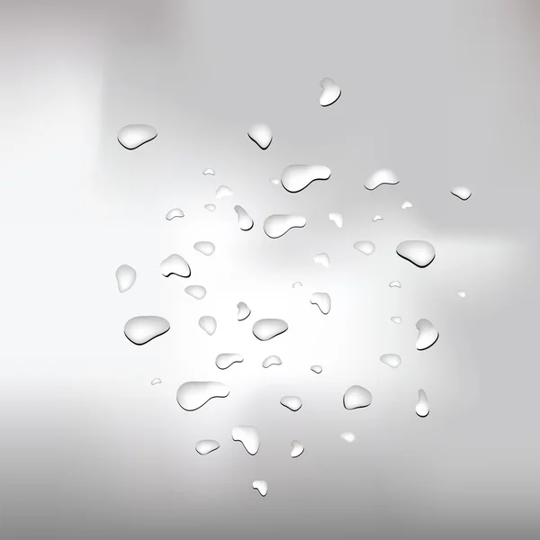 Gotas de agua — Vector de stock