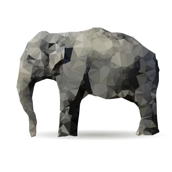 Elefante — Vector de stock