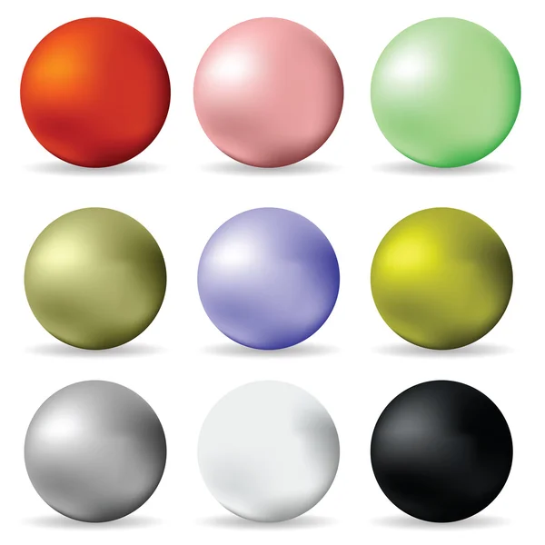 Balls — Stock Vector