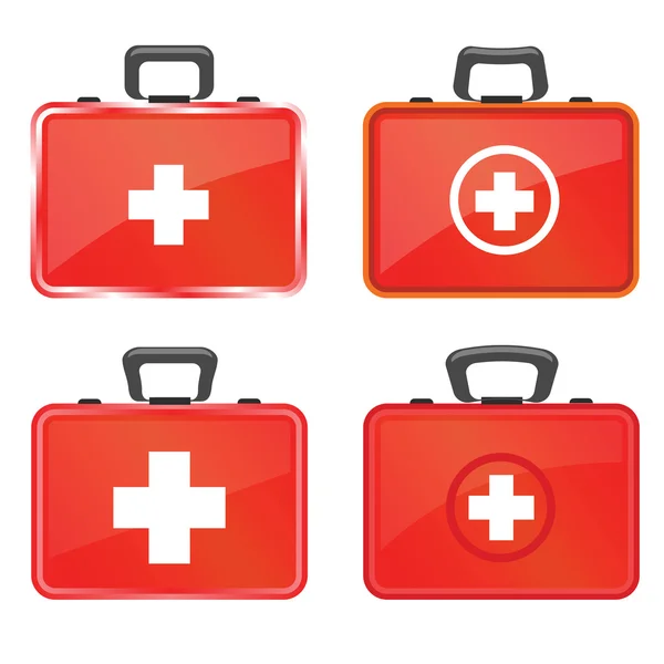 First aid kit — Stock Vector