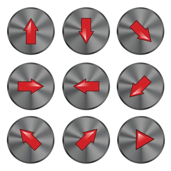 Pfeiltasten — Stockvektor