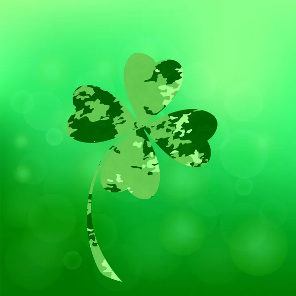 Green clover — Stock Vector
