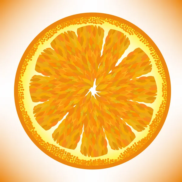 Orange — Stockvektor