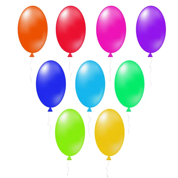 Globos — Vector de stock