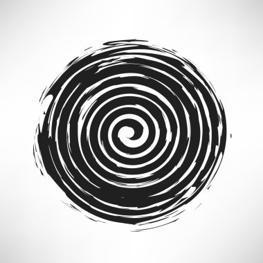 Spiral Grunge Pattern clipart