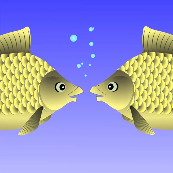 Sladkovodní ryby — Stockový vektor