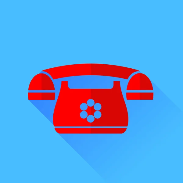 Red Phone — Stock Vector