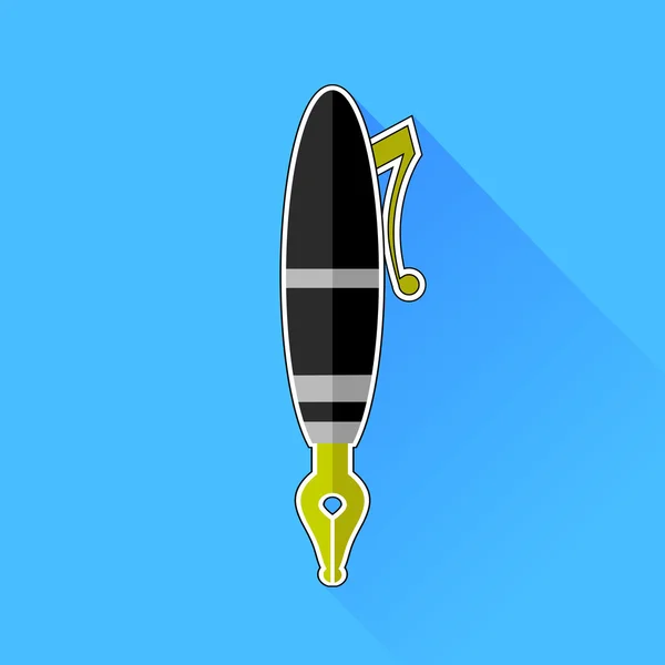 Fountain Pen Icon — Stock Vector