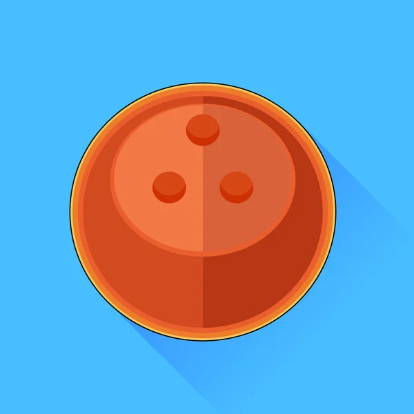 Bowling Ball icono — Archivo Imágenes Vectoriales