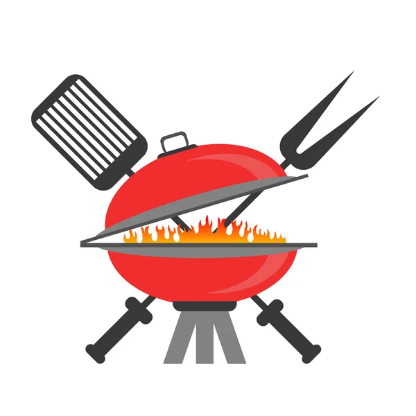 Barbeque Icon — Stock Vector