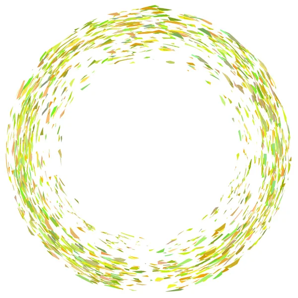 Cercle de confettis — Image vectorielle