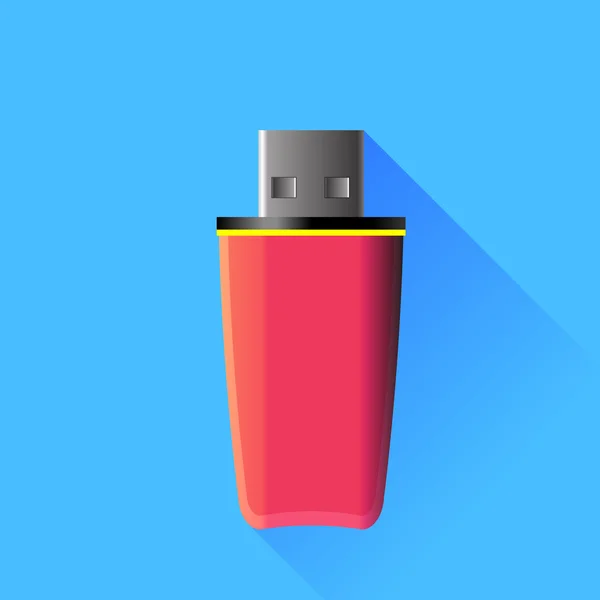 Rosa Memory Stick — Stock vektor