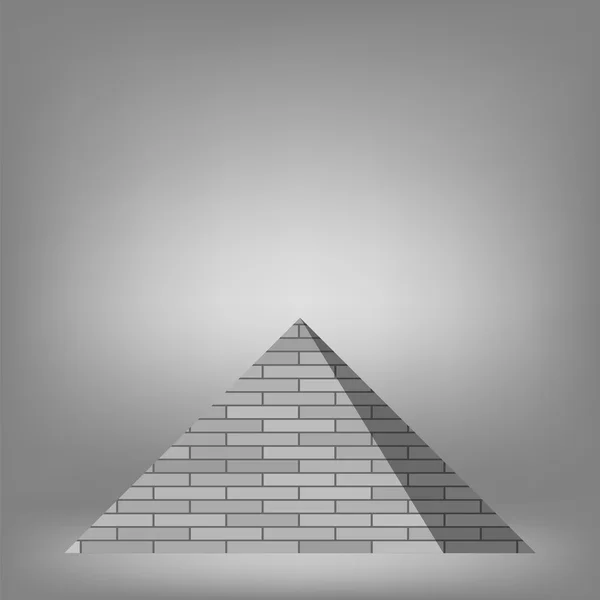 Piramide — Vettoriale Stock