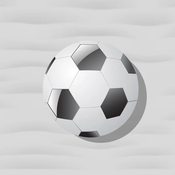 Balle de football — Image vectorielle