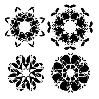 Soyut geometrik süsler