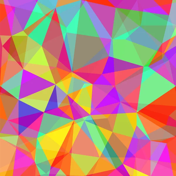 Abstrato colorido fundo poligonal — Vetor de Stock