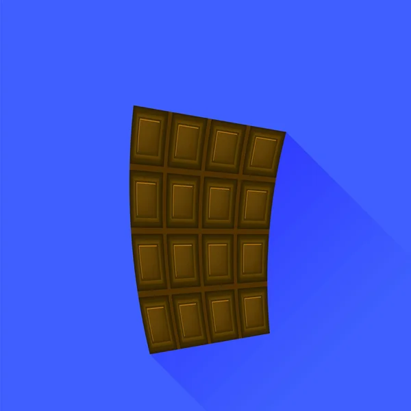 Chocolade pictogram — Stockvector