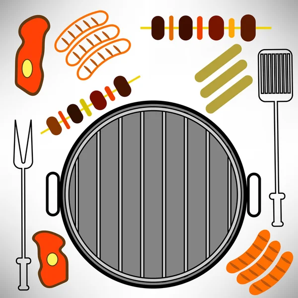 Ref-grill — стоковый вектор