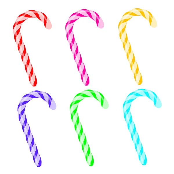Candy Canes — Stock Vector