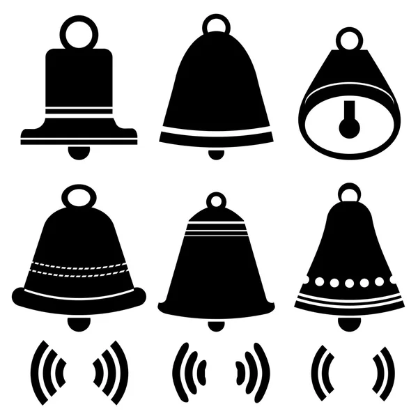 Bell Icons — Stock Vector