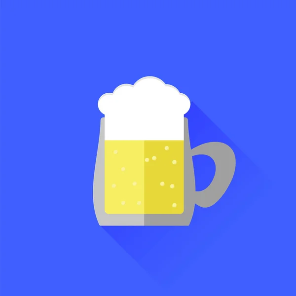 啤酒杯图标 — 图库矢量图片