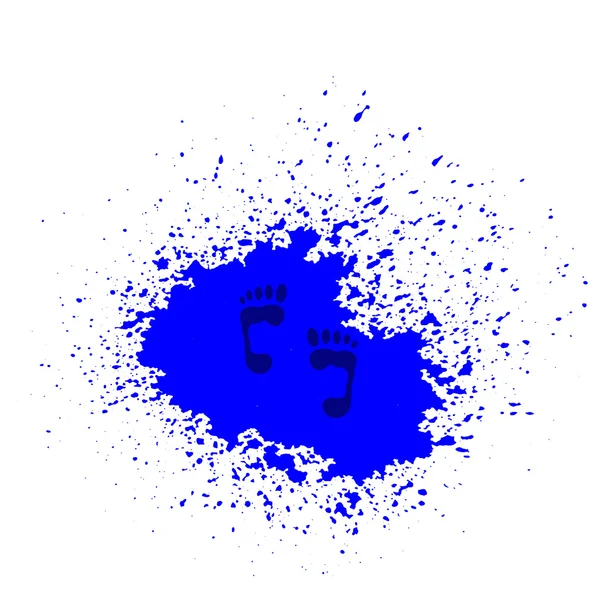 발자국 — 스톡 벡터
