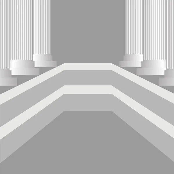 Greek Pillars — Stock Vector