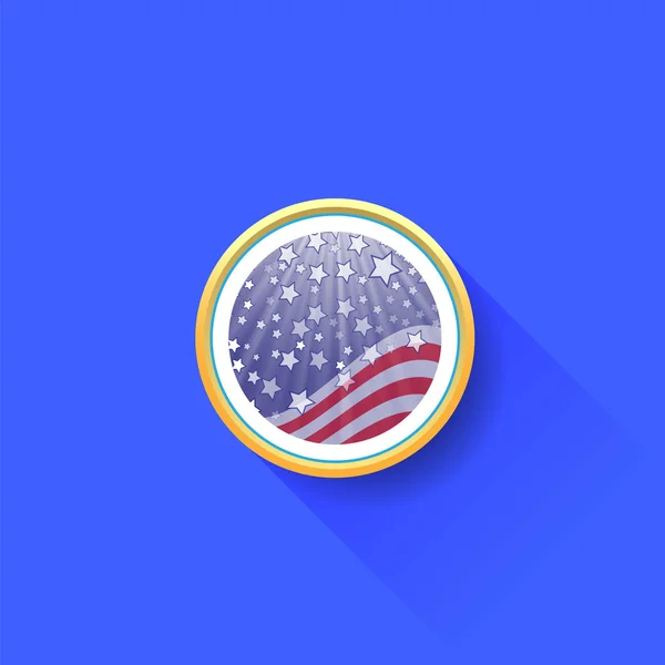 Icône américaine — Image vectorielle