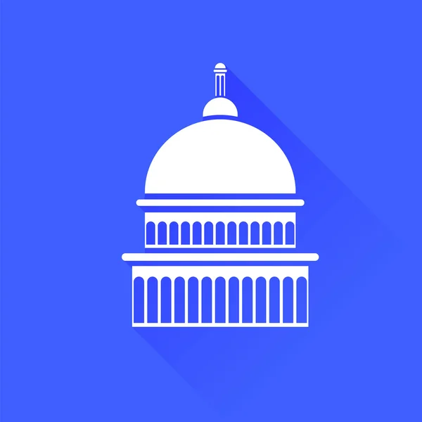 Capitol pictogram — Stockvector