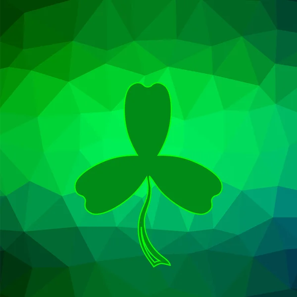 Trèfle vert — Image vectorielle