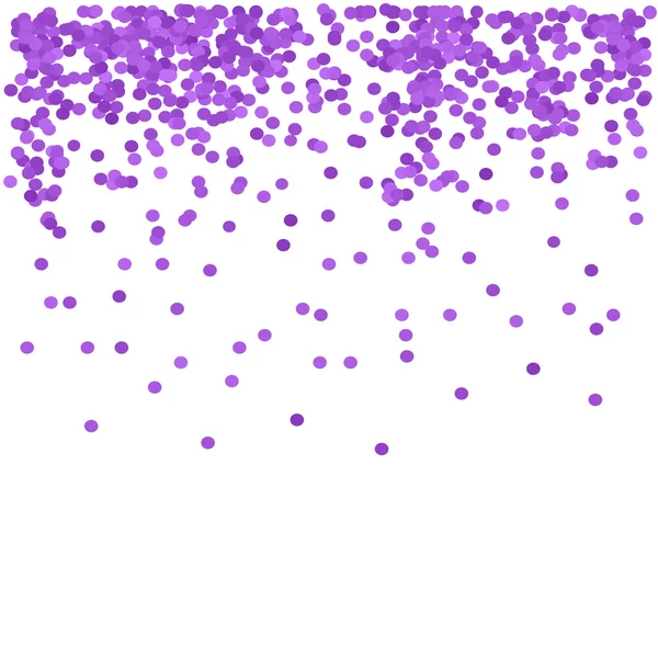 Paarse Confetti — Stockvector